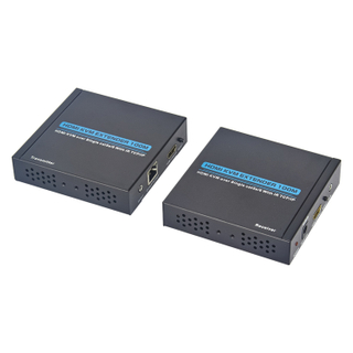 HDMI KVM Extender 100m over lan cable with IR+TCP/IP