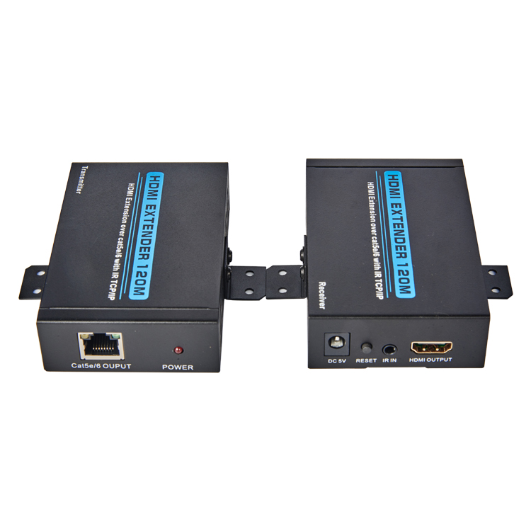 HDMI1.3V 120M Extender Over CAT5e/6 With IR+TCP/IP(3D Full HD 1080P)
