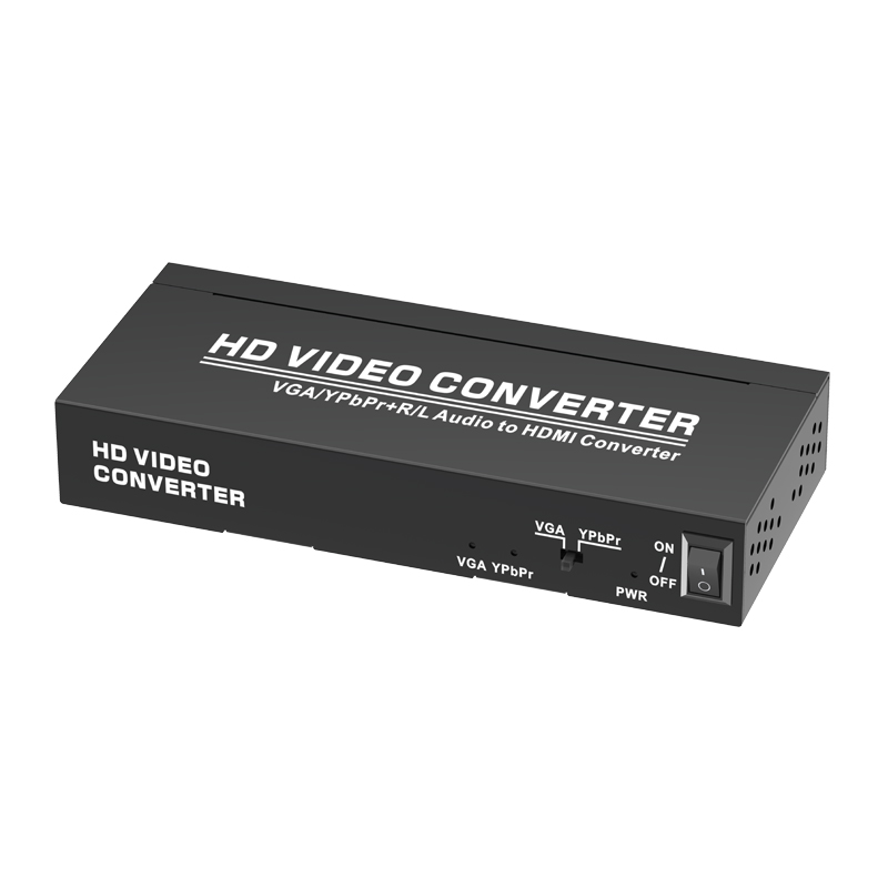 VGA/YPbPr+Audio to HDMI Converter