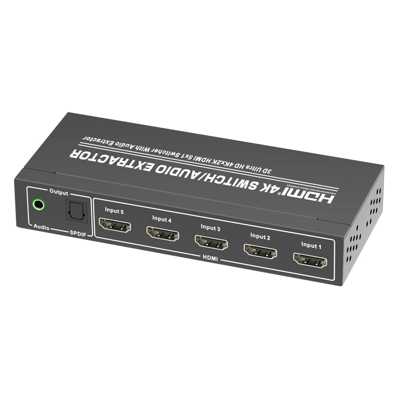 HDMI 5x1 Switcher (3D ARC Audio EDID setting 5.1CH/ADV/2CH)