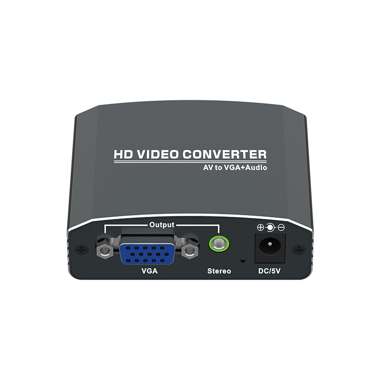 AV to VGA+Stereo Converter