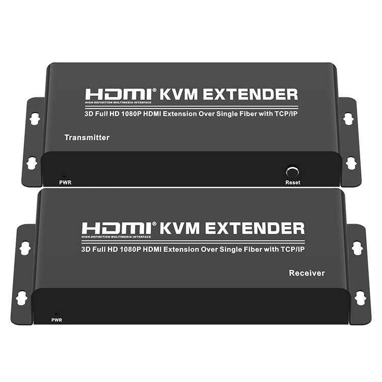 HDMI KVM Extender Over Single Fiber With TCP/IP(20KM) (Full HD 1080P)