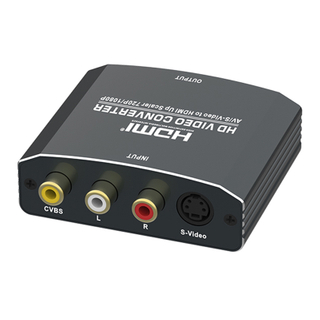AV/S-Video to HDMI Converter(Up Scaler)