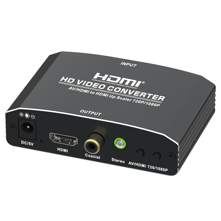 AV/HDMI to HDMI Converter(Up Scaler)