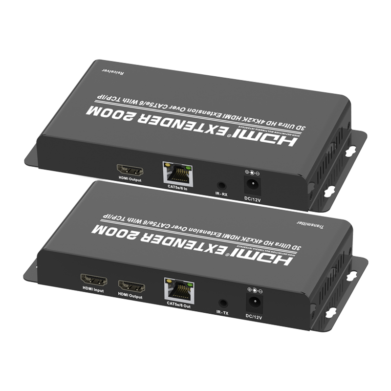 HDMI 4K Extender Over Single CAT5e/6 With TCP/IP（200M）